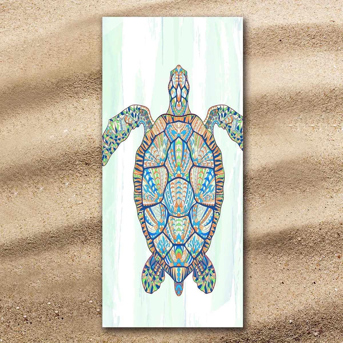 Ocean Turtle Jumbo Towel