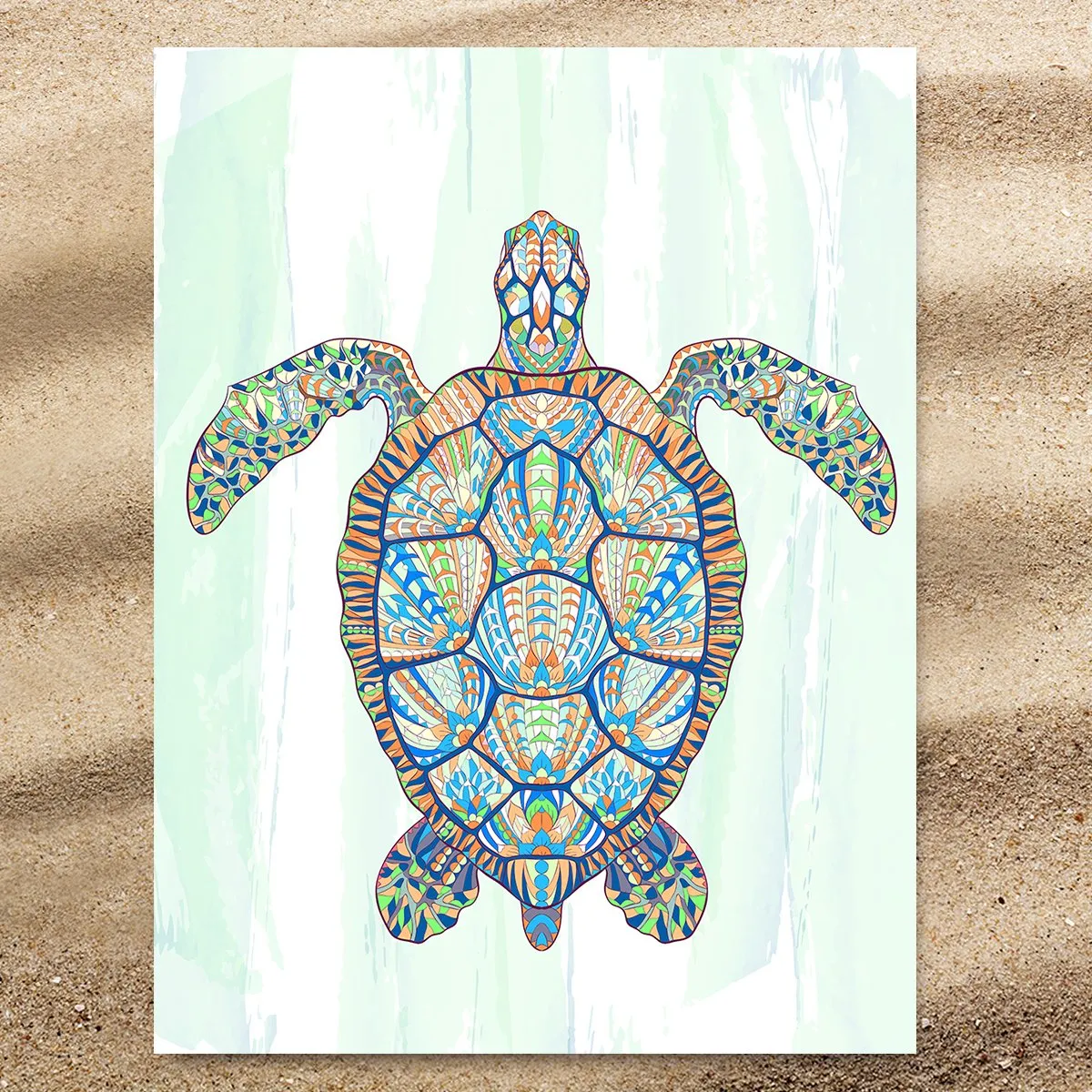 Ocean Turtle Jumbo Towel