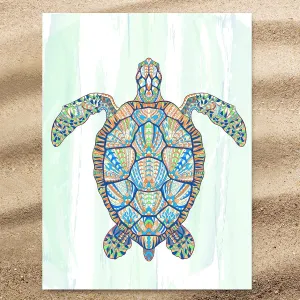 Ocean Turtle Jumbo Towel