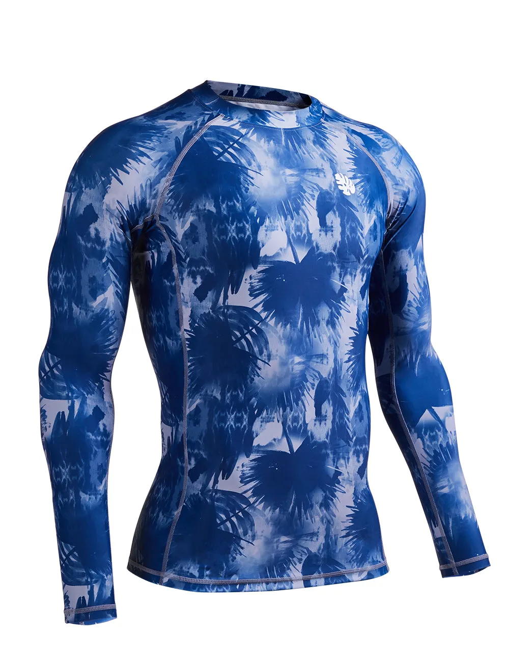One for All Essential Long-Sleeves Rash Guard Champ 2 - Banana Leaf AOP