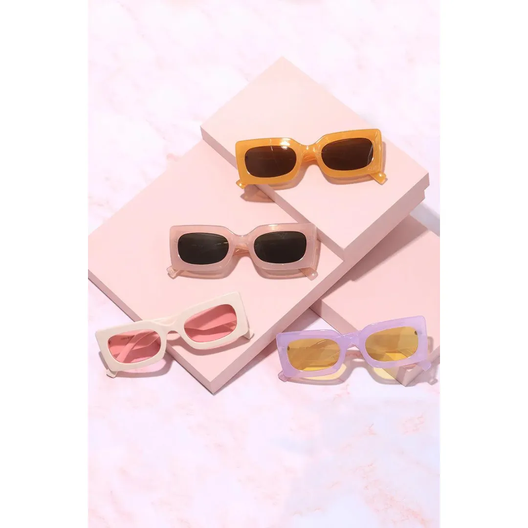 OOO Rectangle Frame Sunglasses - BP