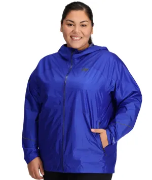 Outdoor Research Helium Women's Plus Size Rain Jacket Ultramarine sizes 1X - 3X