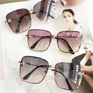 Oversize Square Women Celebrity Sunglasses