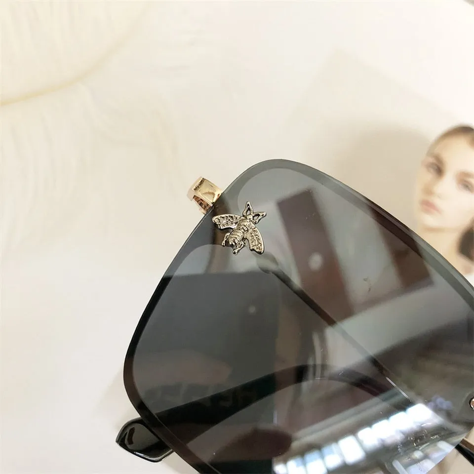 Oversize Square Women Celebrity Sunglasses