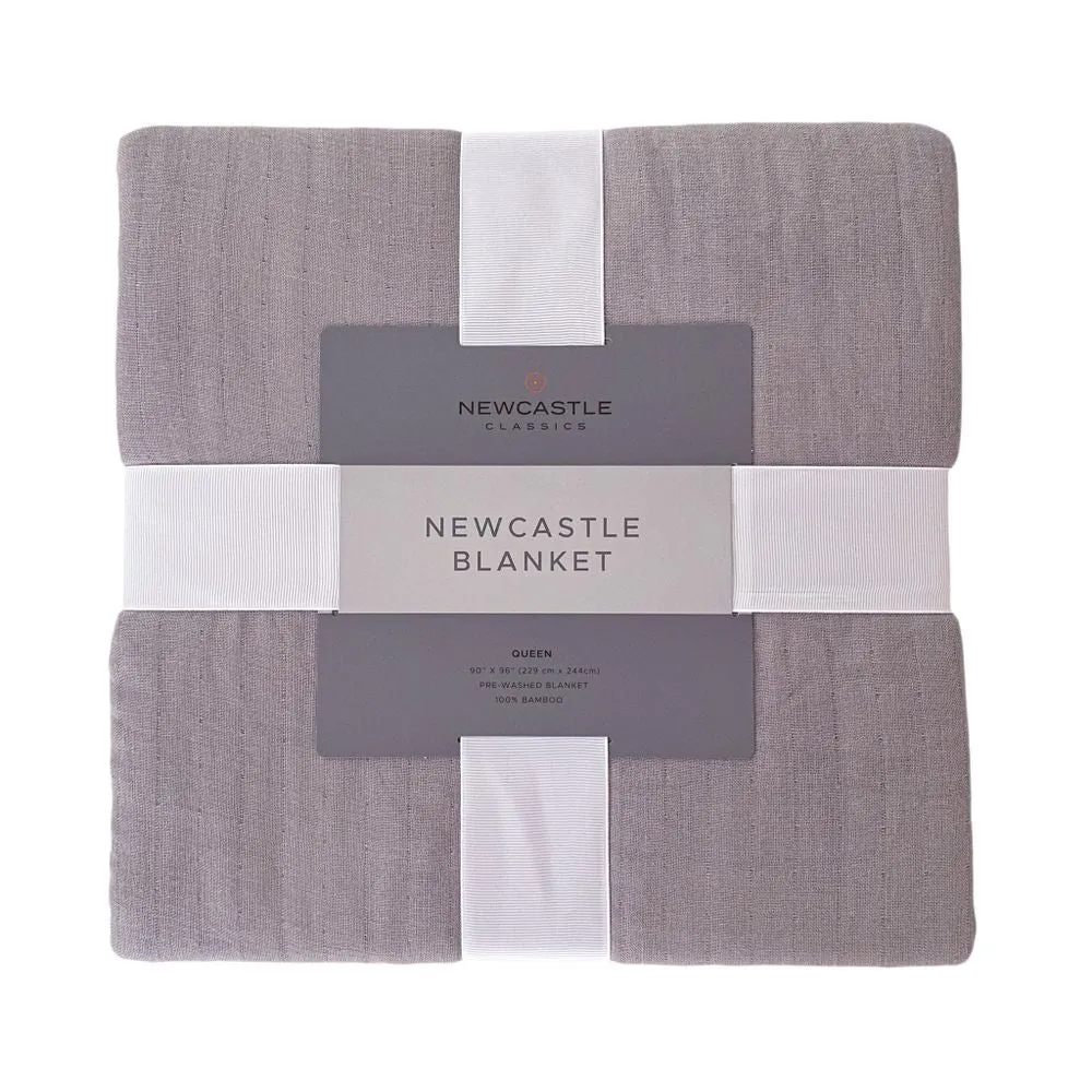 Oversized King Bamboo Blanket - Newcastle Grey
