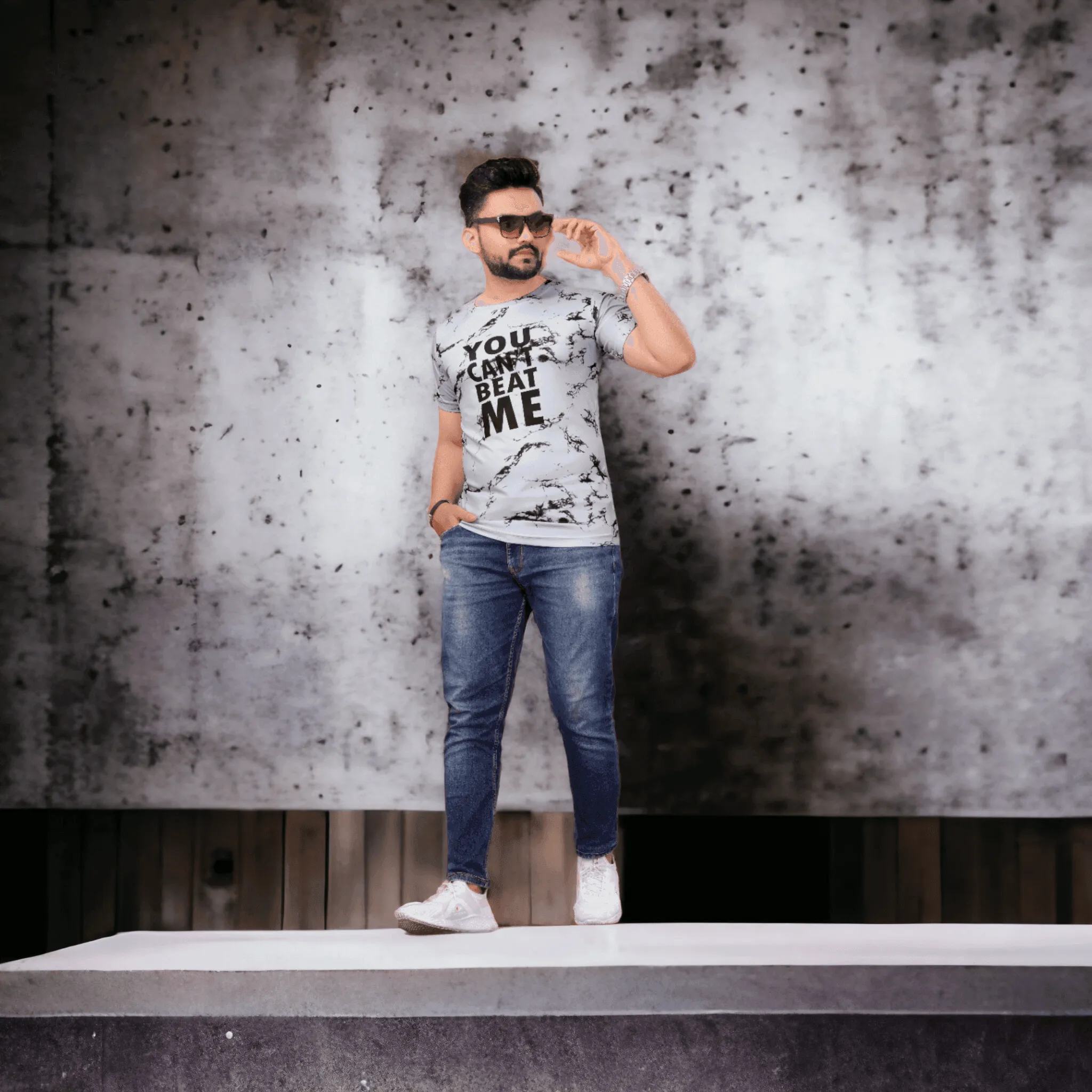 Pack of - 2 Short Sleeve Mens Sublimation T-Shirt - Marron - Lite Grey