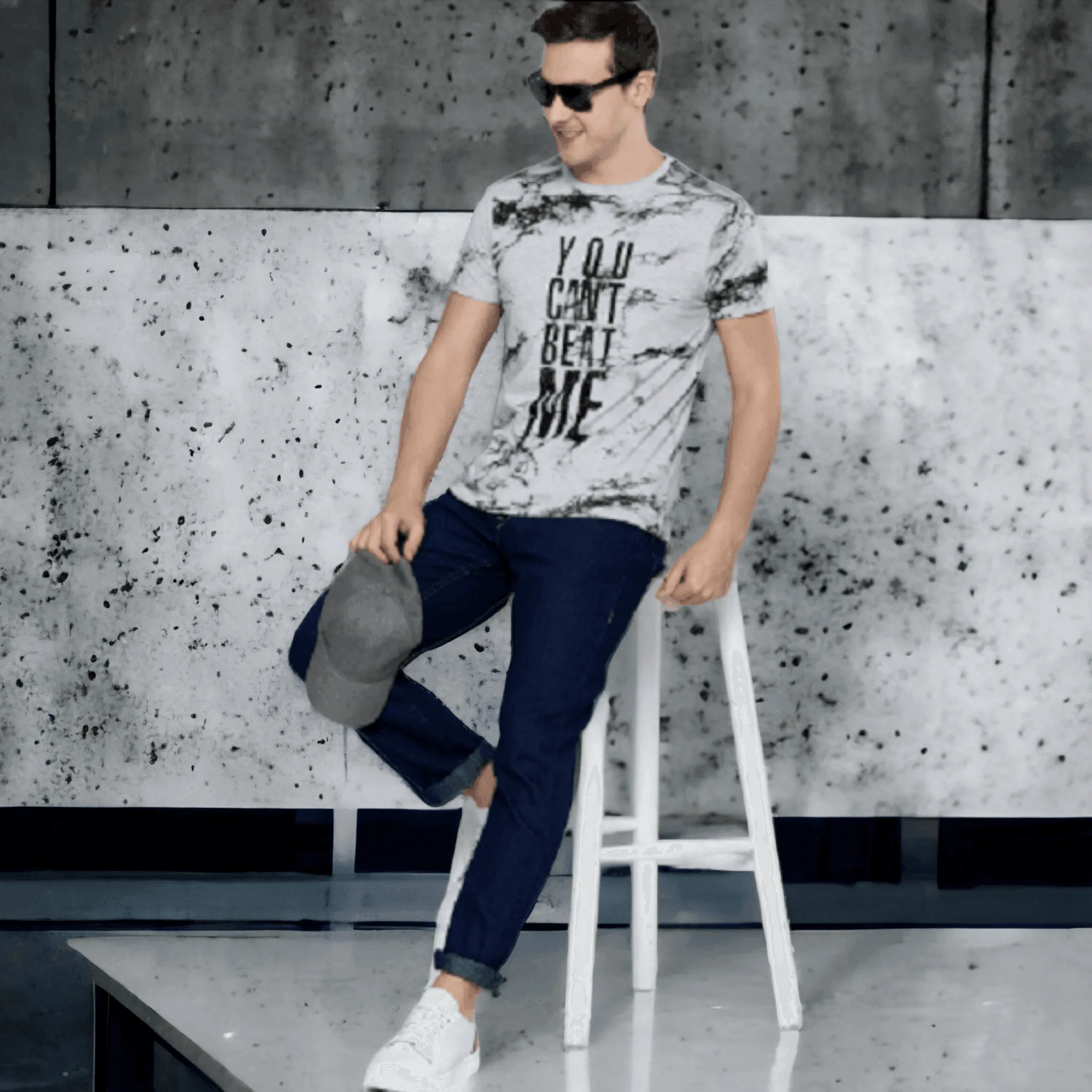 Pack of - 2 Short Sleeve Mens Sublimation T-Shirt - Marron - Lite Grey