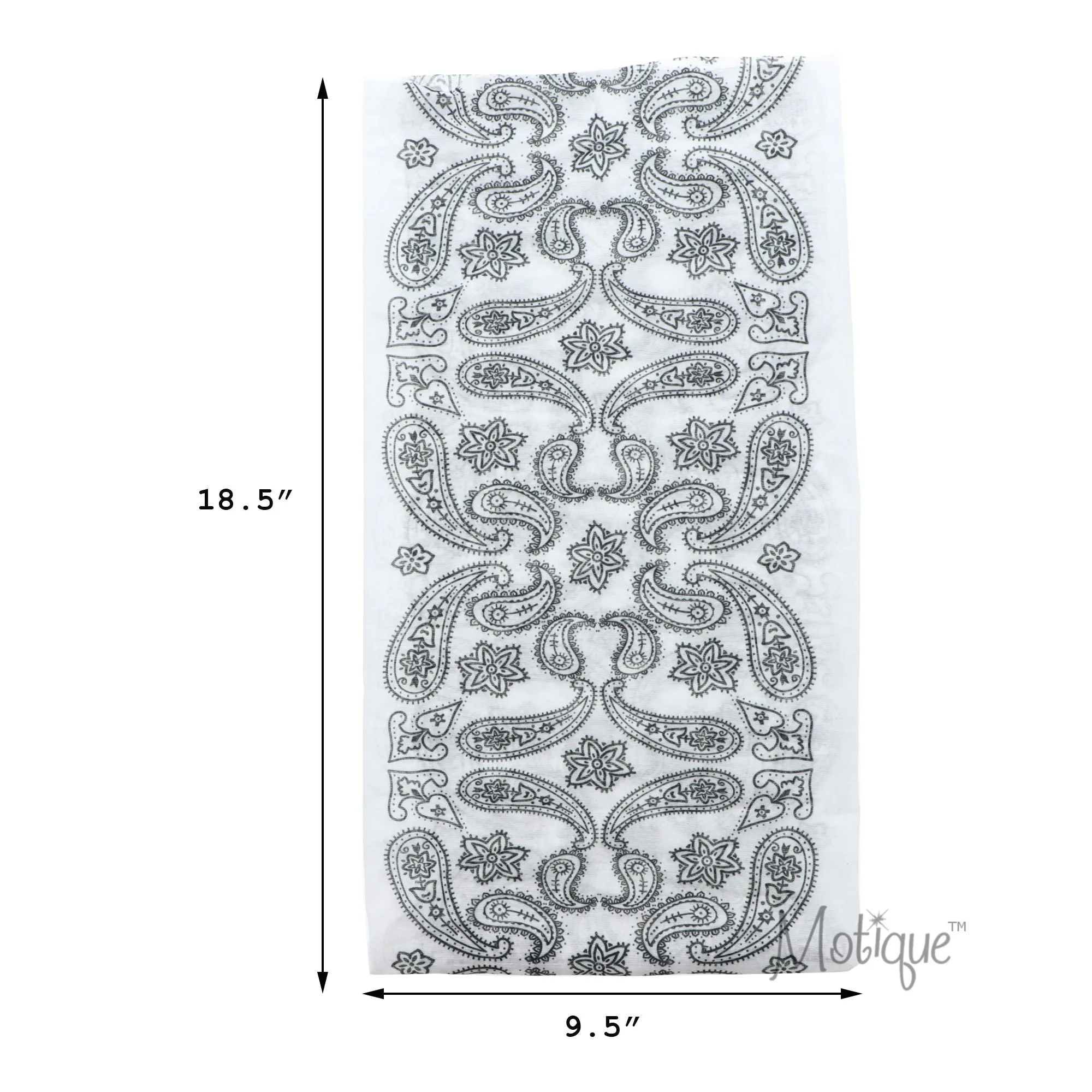 Paisley Bandana Neck Gaiter