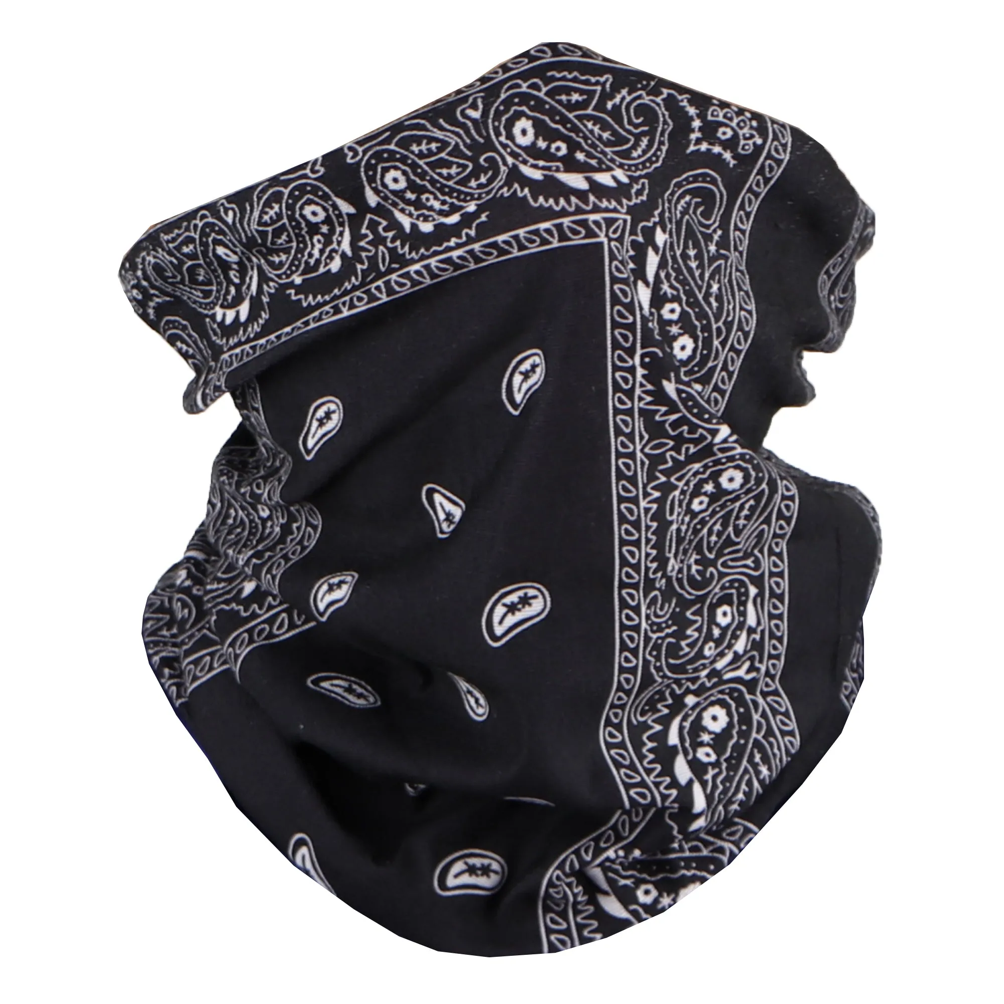 Paisley Bandana Neck Gaiter