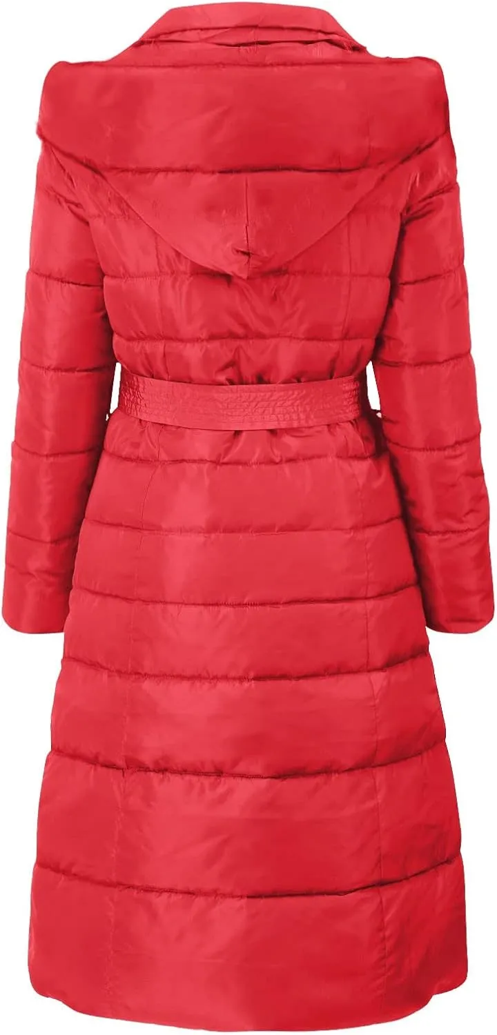 Parka Coats for Women Plus Size Long Thicken Warm Puffer Coat Trendy 2022 Casual Down Jacket with Pockets