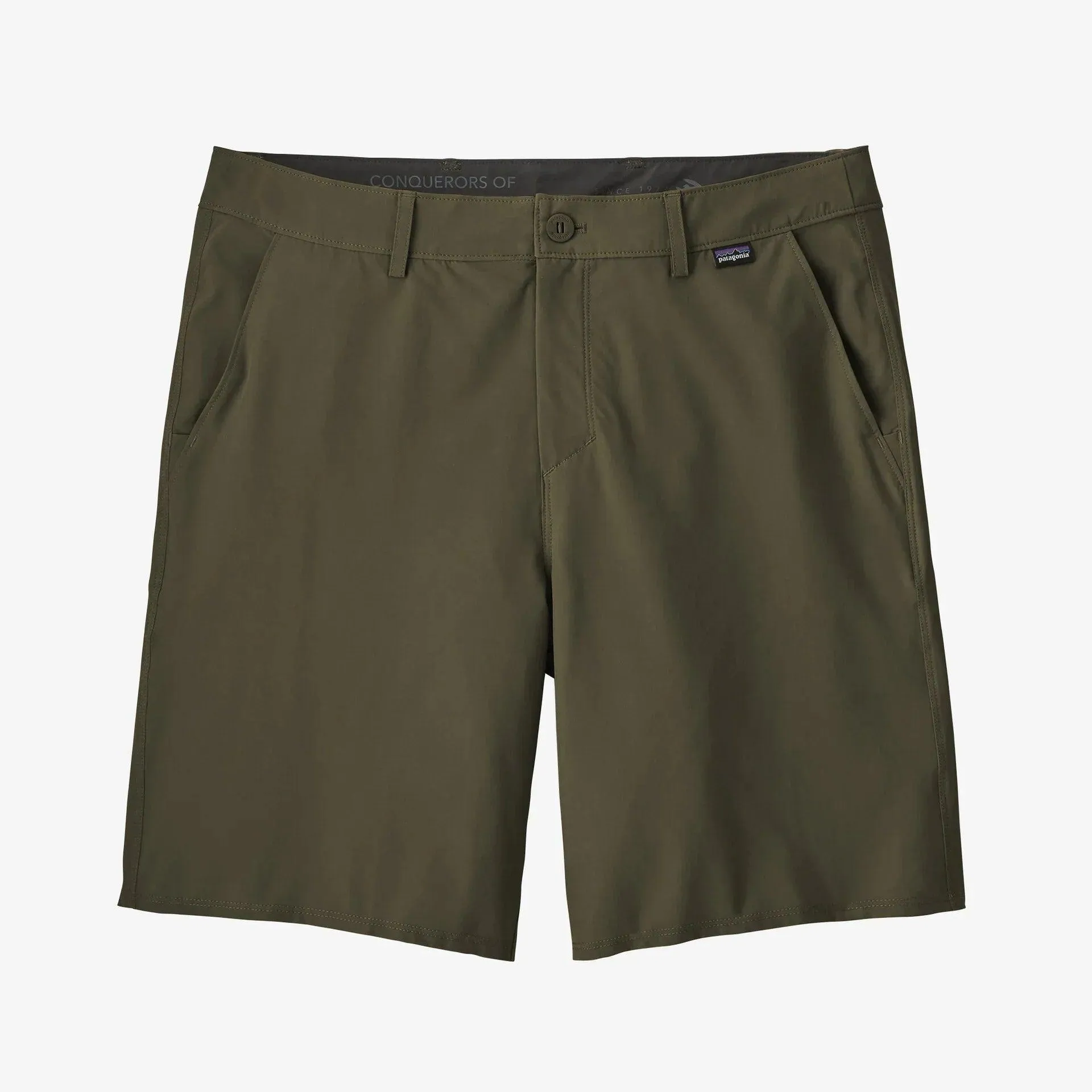 Patagonia Hydropeak Hybrid Walk Shorts - 19" Basin Green