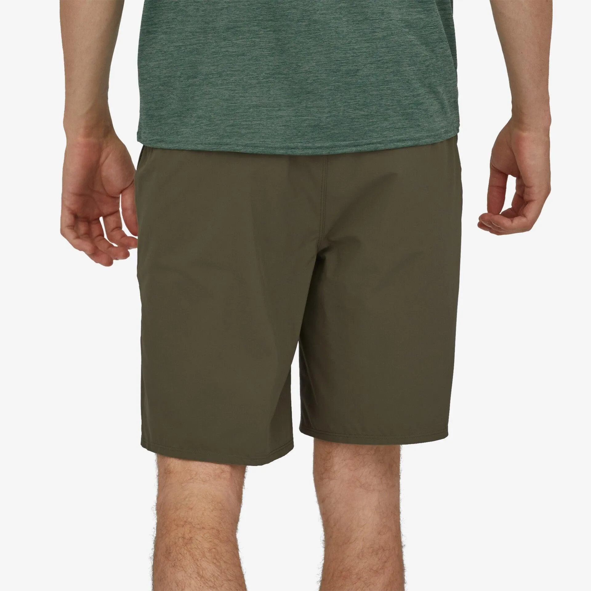 Patagonia Hydropeak Hybrid Walk Shorts - 19" Basin Green
