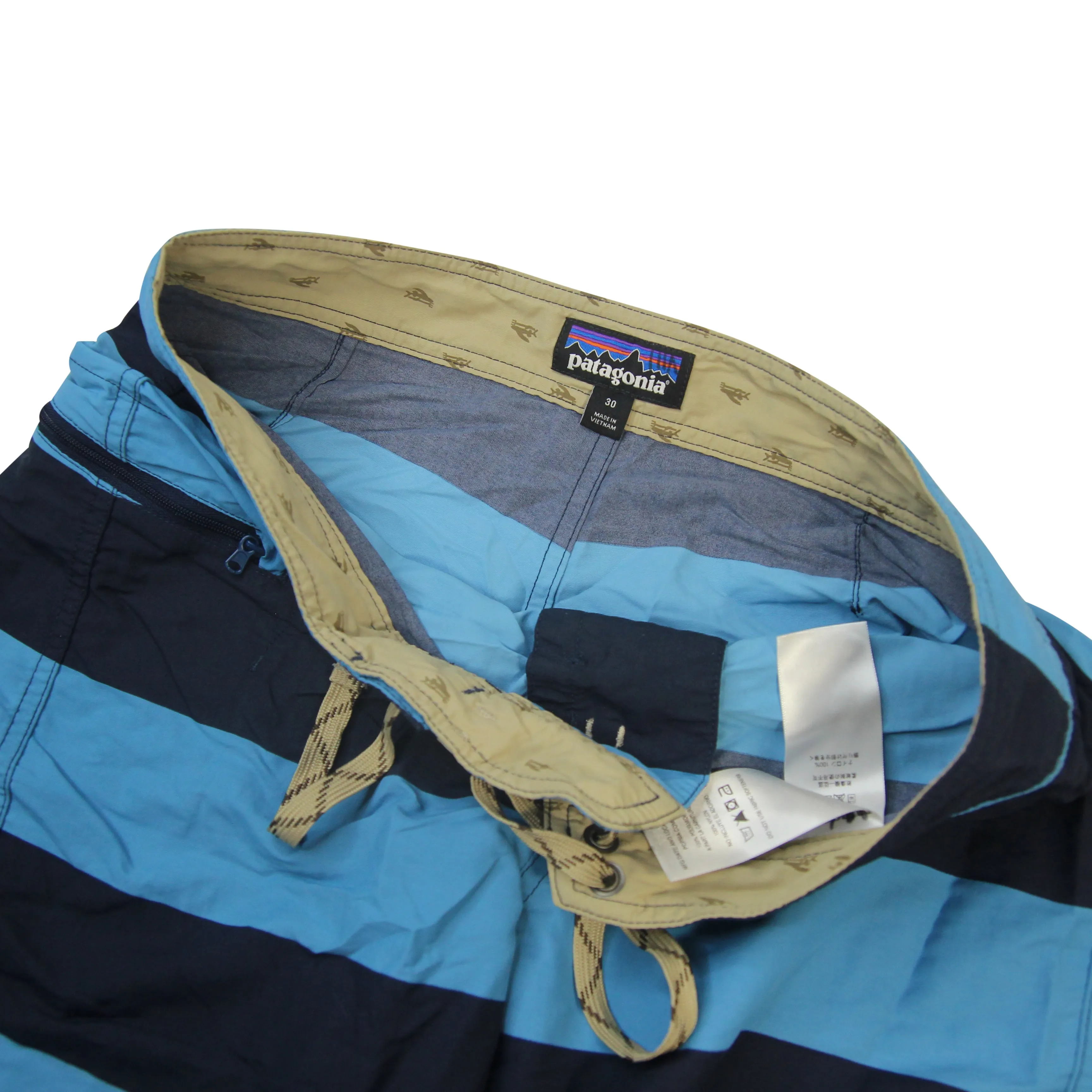 Patagonia Striped Hybrid Shorts - 30"