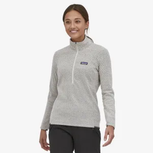 Patagonia W R1 Air Zip Neck WOOL WHITE