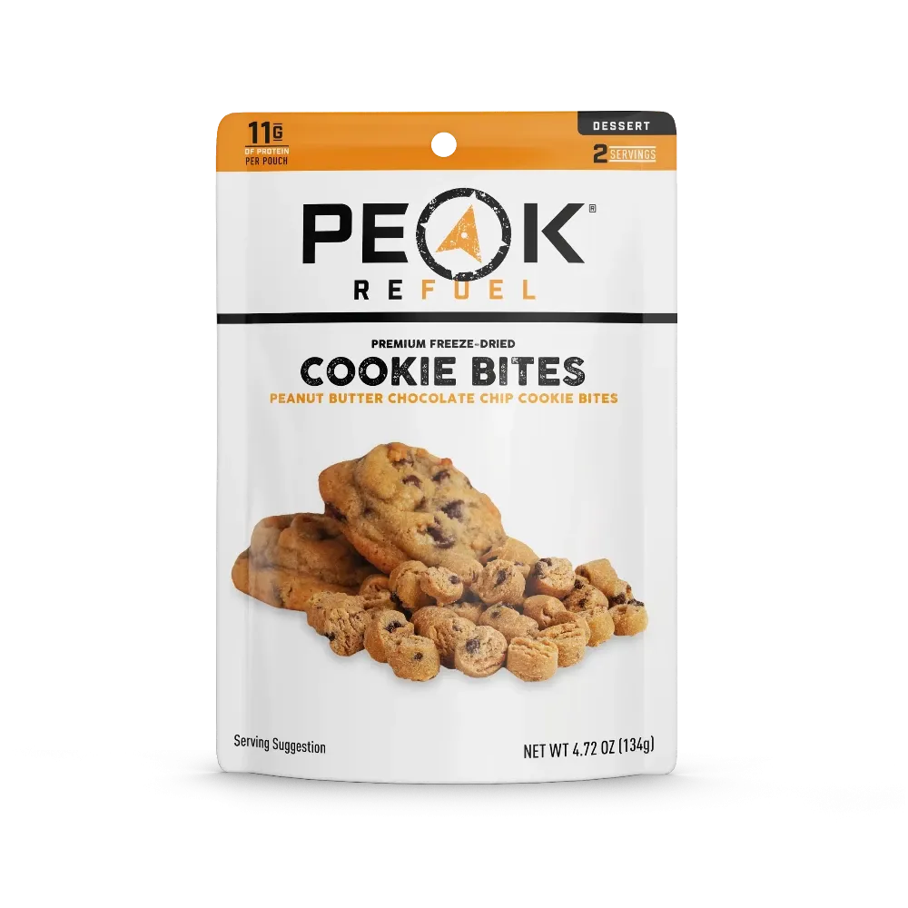Peak Refuel Peanut Butter Chocolate Chip Cookie Bites - Freeze Dried