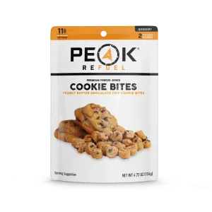 Peak Refuel Peanut Butter Chocolate Chip Cookie Bites - Freeze Dried