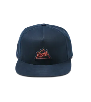 Peaking 5 Panel Hat - Dark Navy