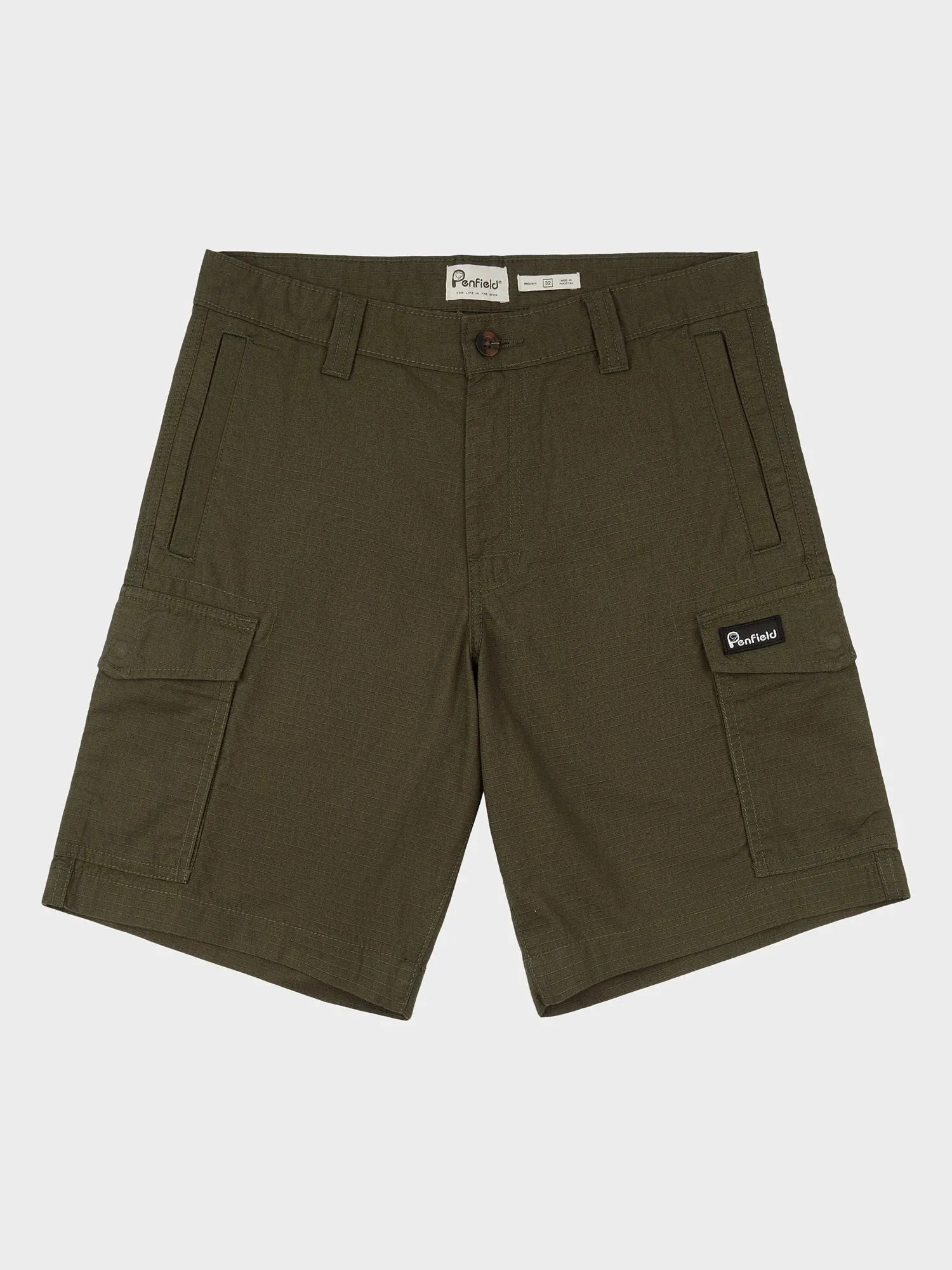Penfield P Bear Cargo Shorts Forest Night