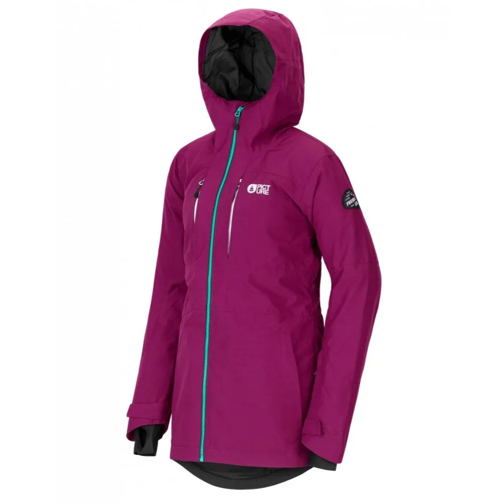 Picture Womens Apply Ski Jacket Raspberry