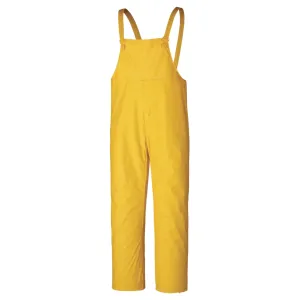 Pioneer Men's FR PVC/Poly Waterproof Bib Pants | High-Visibility Yellow | Flame Resistant, Durable Workwear | Sizes S-6XL | Weatherproof Protection