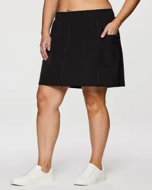 Plus On Course 19" Skort | Black