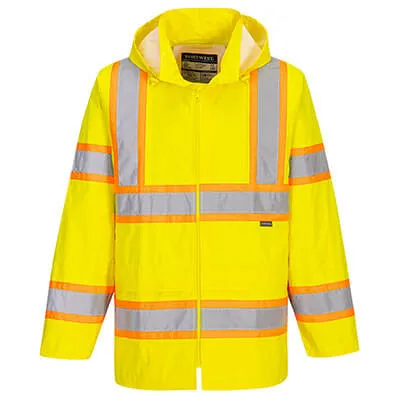 PORTWEST® RAIN JACKET WITH CONTRAST TAPE UH400