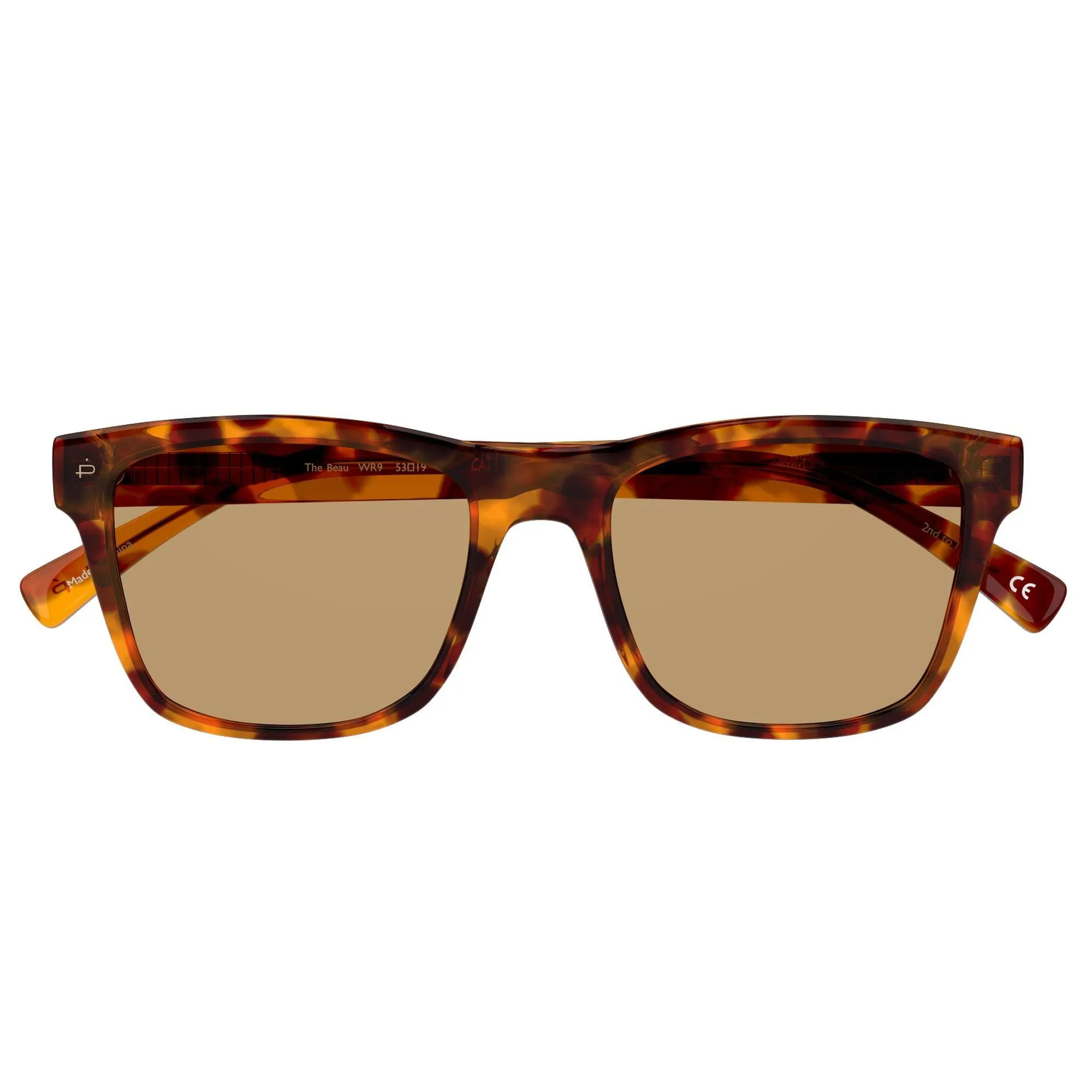 Prive Revaux Unisex Sunglasses - The Beau TAC Lens | The Beau Chestnut Brown Tort