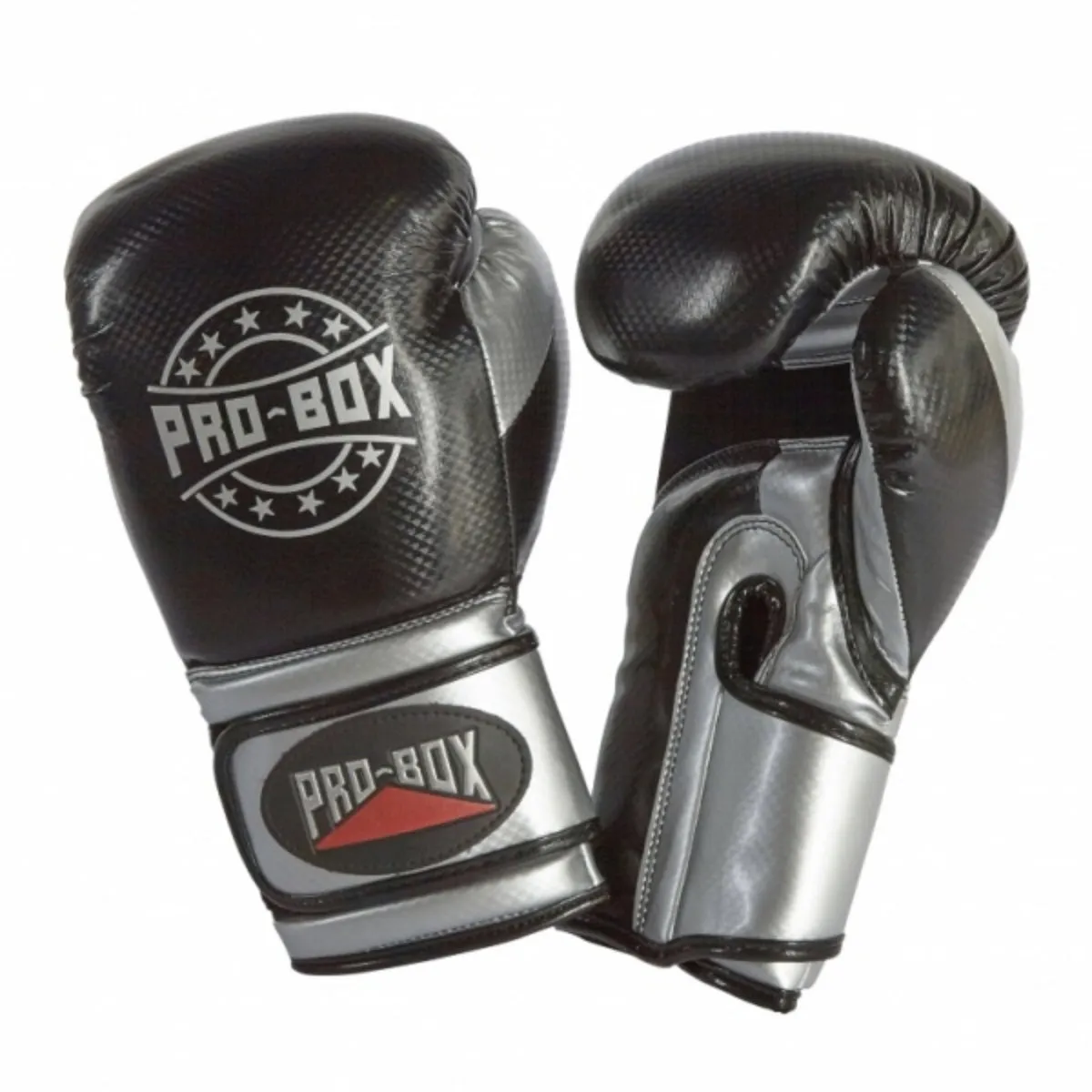 Pro-Box Champ Spar Boxing Gloves Black/Silver