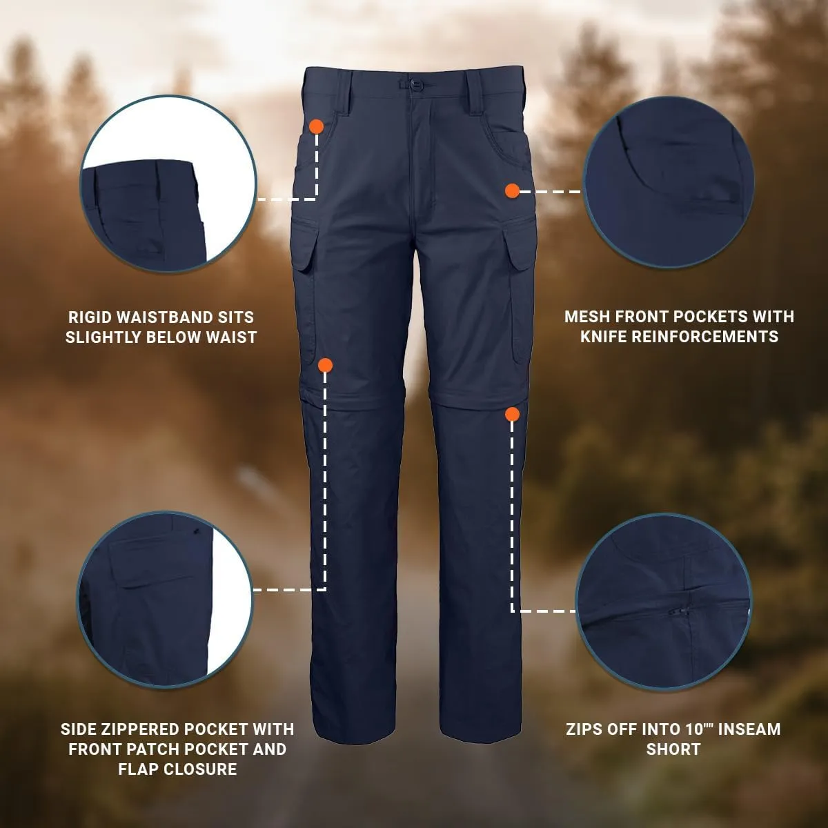 Propper Men's Summerweight Zip Off Tactical Pant