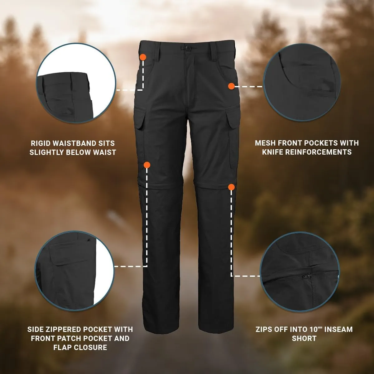 Propper Men's Summerweight Zip Off Tactical Pant