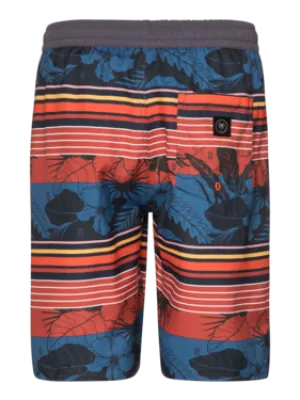 Protest Reese JR Long swim shorts - Airforces Blue and Red