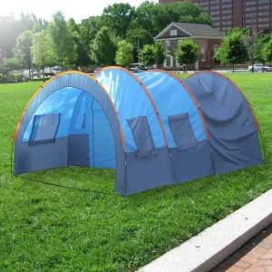 Quick Installation 2 Room 1 Hall 5 Window 8-10 People Waterproof Outdoor Garden Fishing Hiking Camping Tent drop shipping