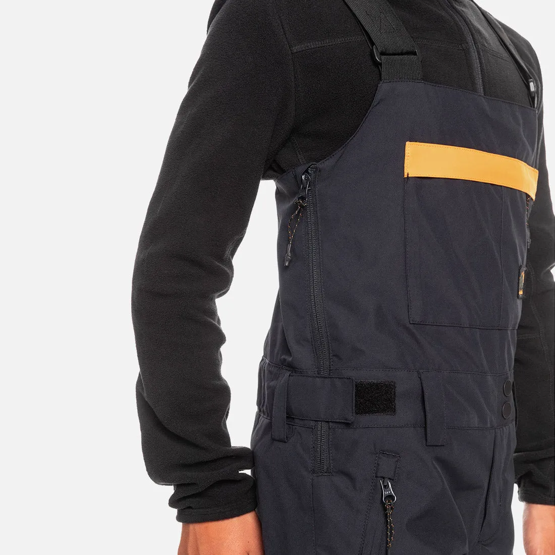 QUIKSILVER Mash Up Youth Bib Pant 2023 - True Black