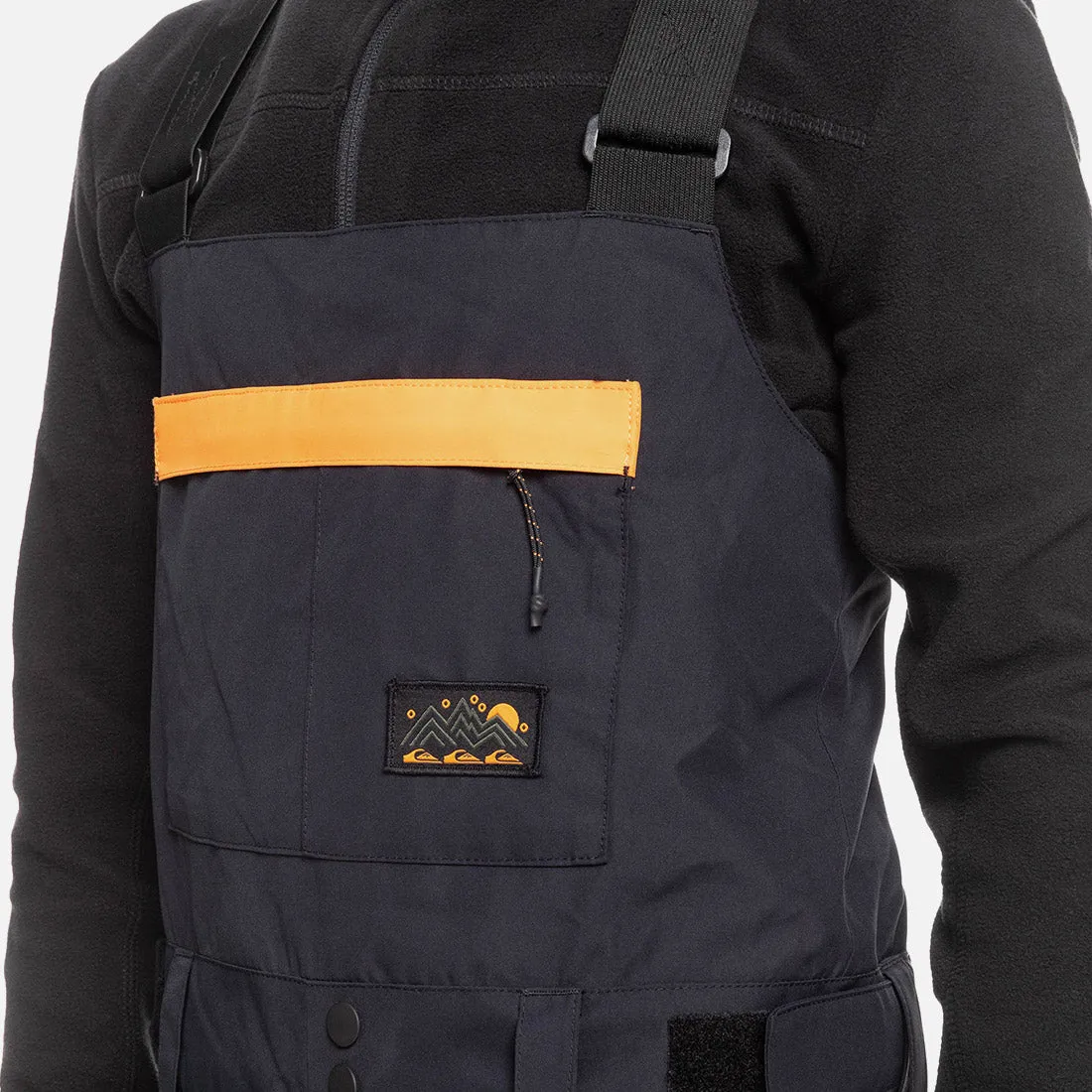 QUIKSILVER Mash Up Youth Bib Pant 2023 - True Black