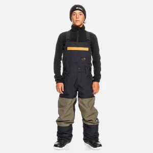 QUIKSILVER Mash Up Youth Bib Pant 2023 - True Black