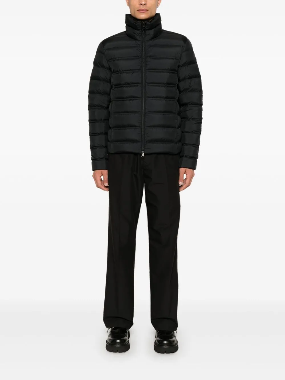 quilted down jacket
