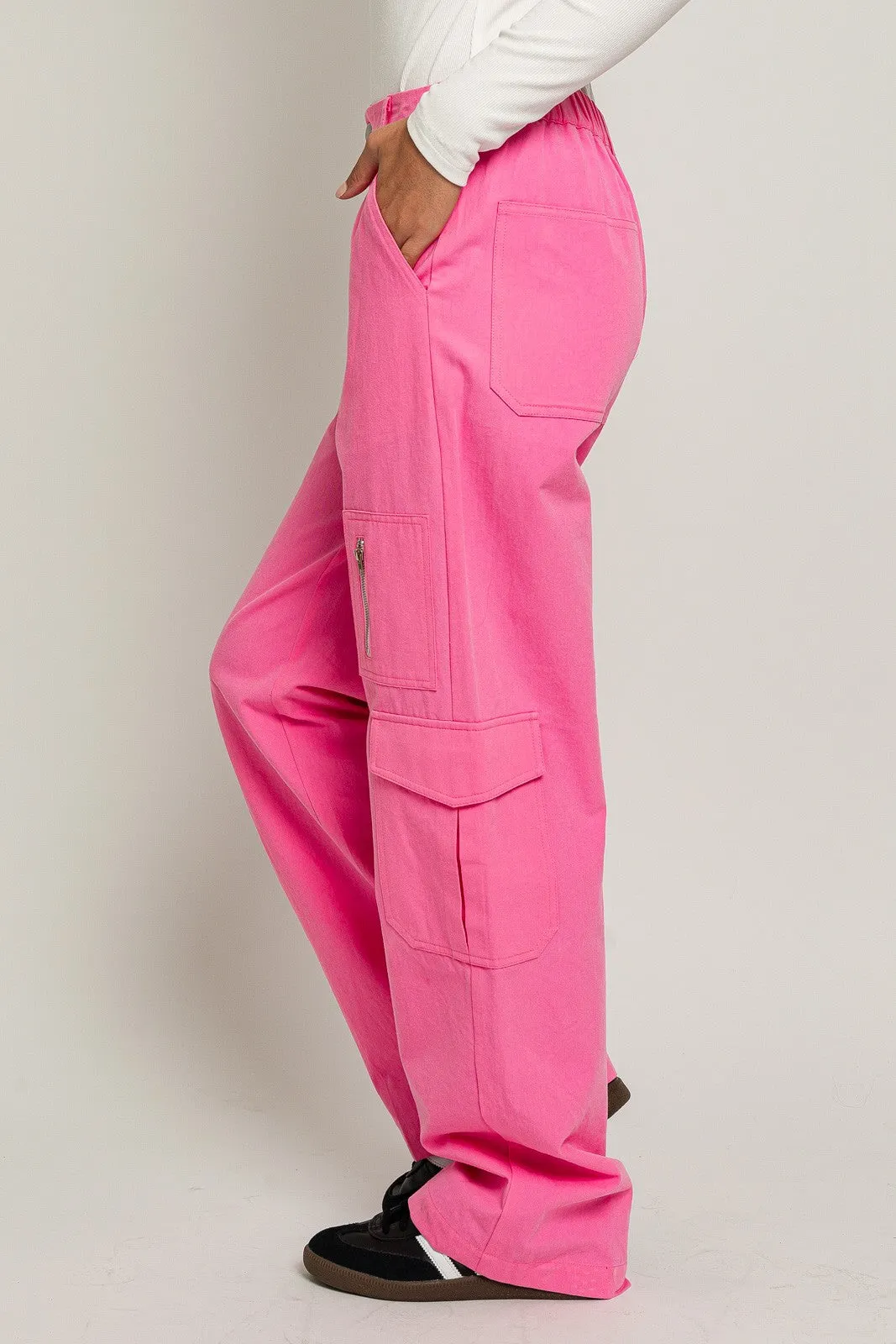 "Be Mine" Pink Cargo Pants