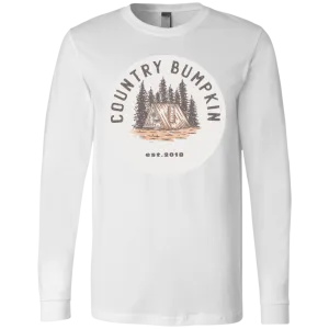 "Country Bumpkin" Cottage Est 2018 3501 Men's Jersey LS T-Shirt
