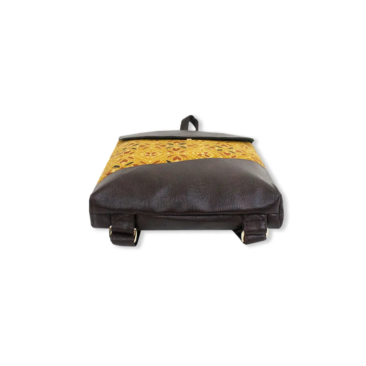 Rangoli Block-printed Backpack
