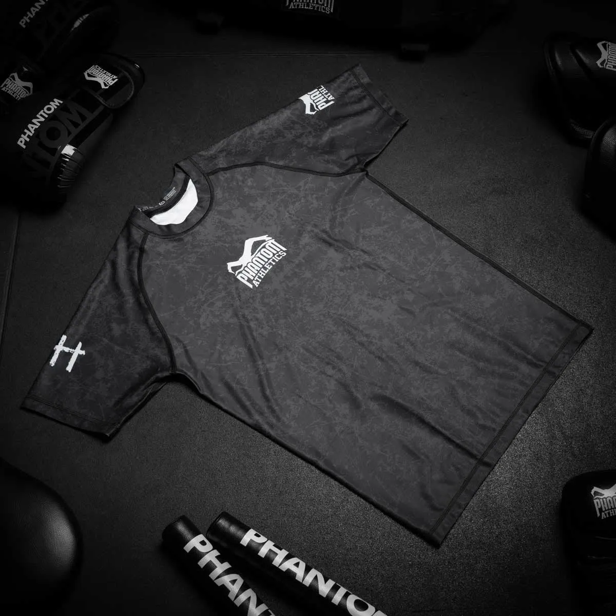 Rashguard EVO Serious - Schwarz