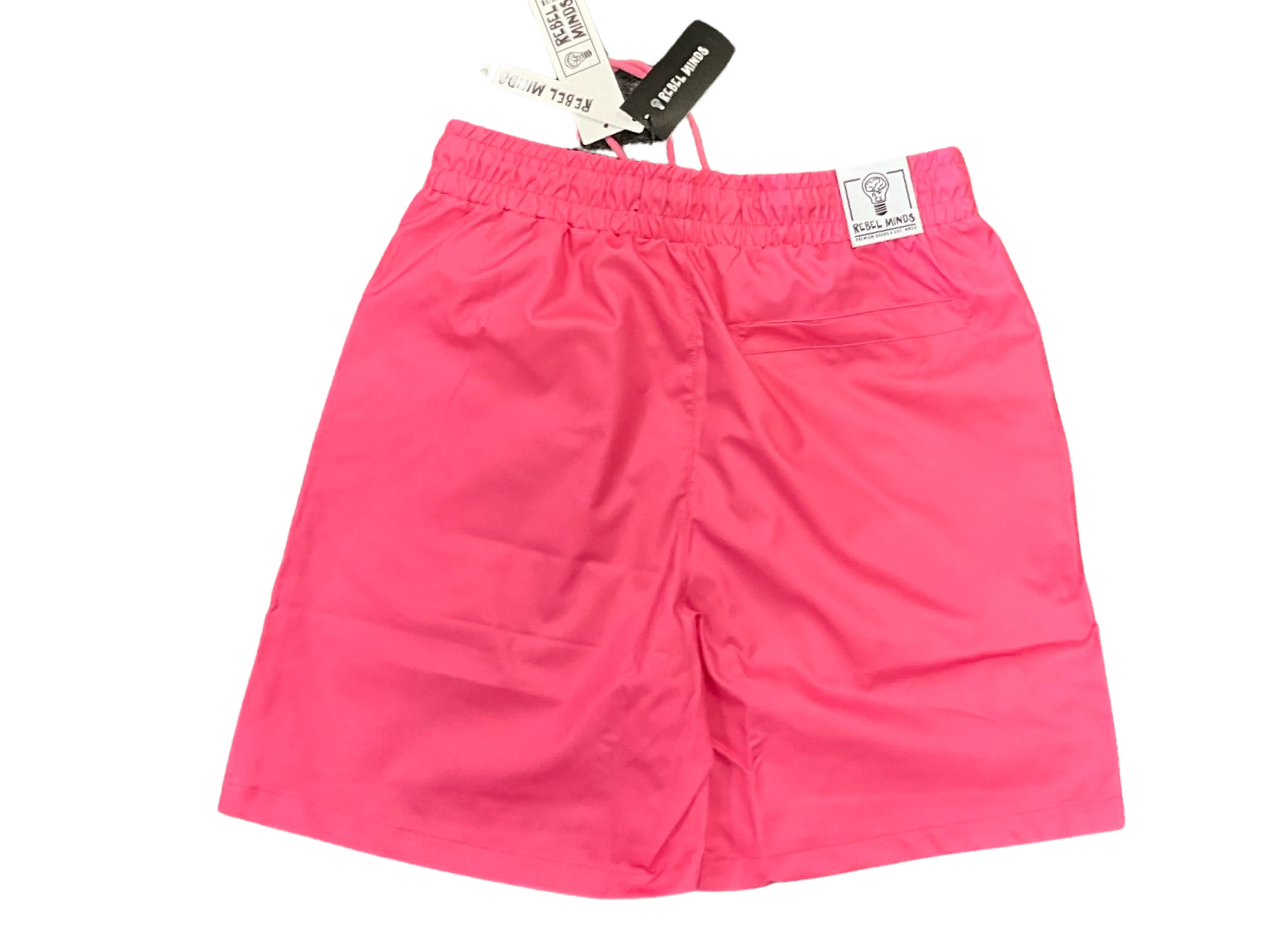 Rebel Minds Heatless Board Short - Hot Pink