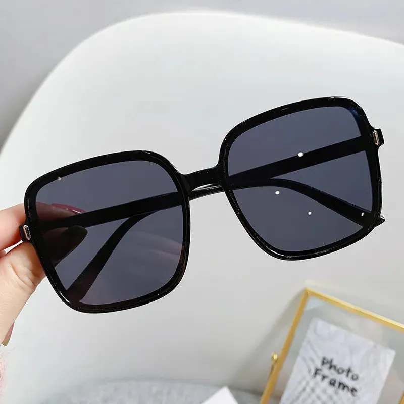 Rectangle Square Eyewear Women's UV400 Sunglasses