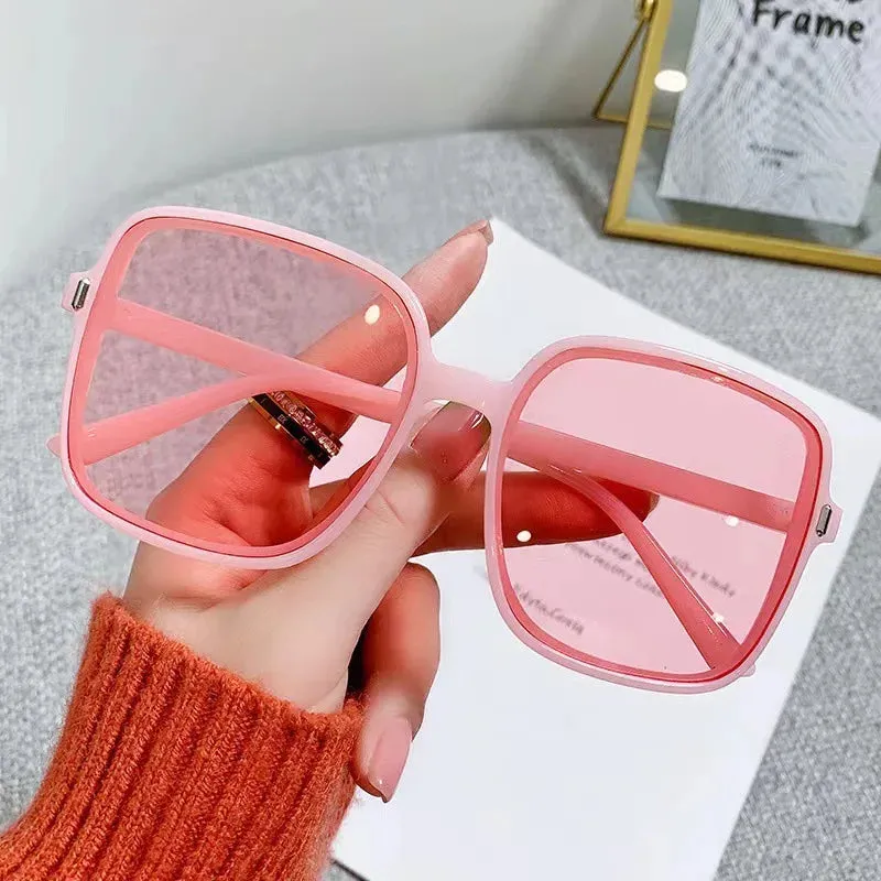 Rectangle Square Eyewear Women's UV400 Sunglasses
