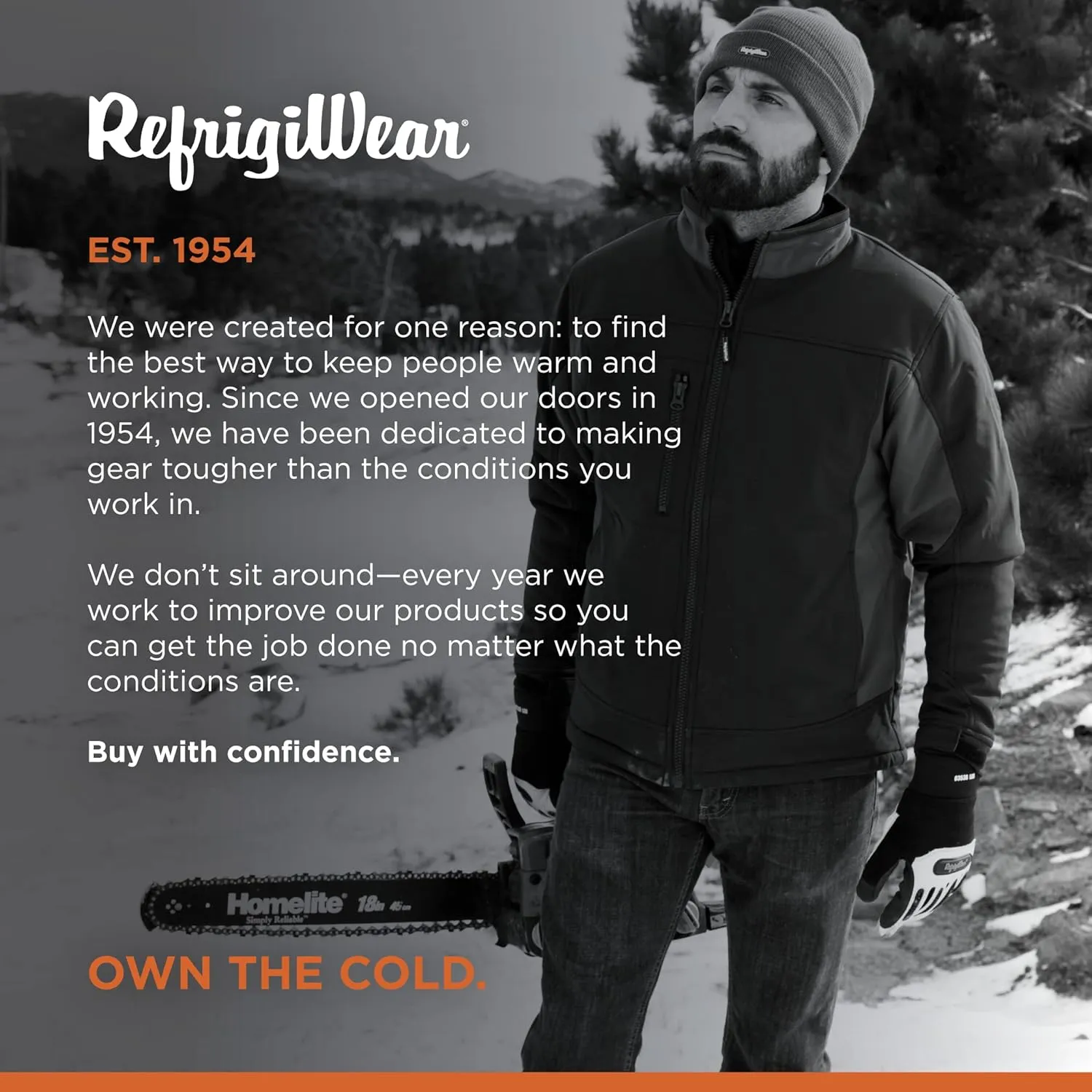 RefrigiWear Insulated Softshell Jacket, Waterproof Coat for Men, -20°F Comfort Rating
