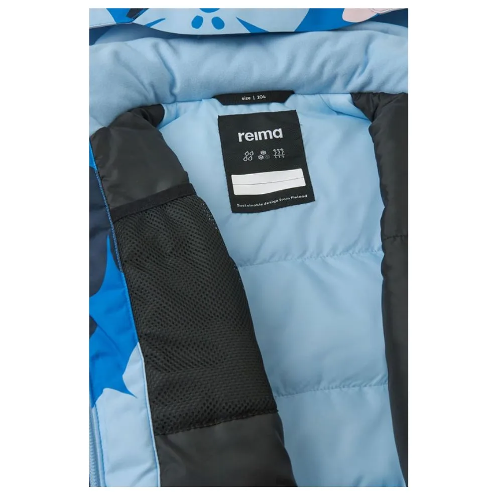 Reima Kiiruna Girls Ski Jacket, Bright Blue