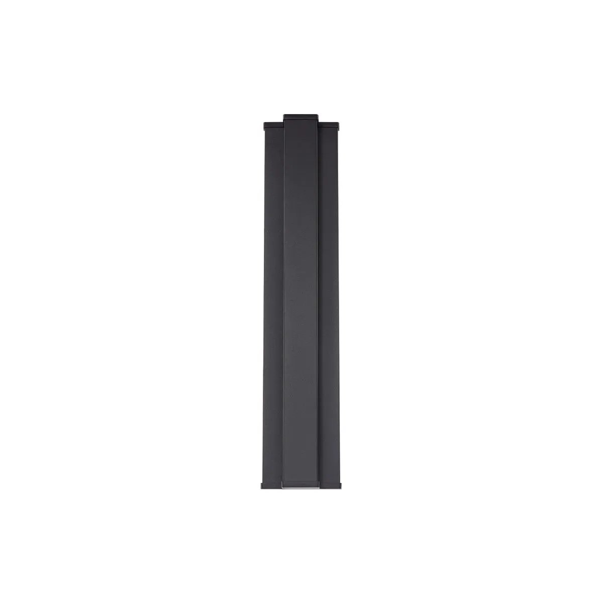 Revels 24 in. LED Outdoor Wall Sconce 3500K Black Finish