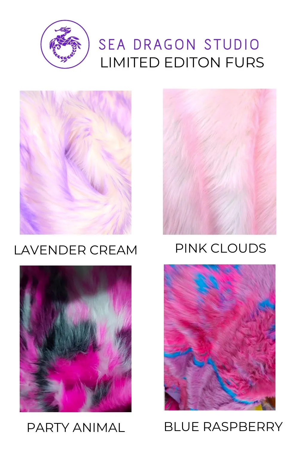 Reversible Day Glow Mens Fur Vest
