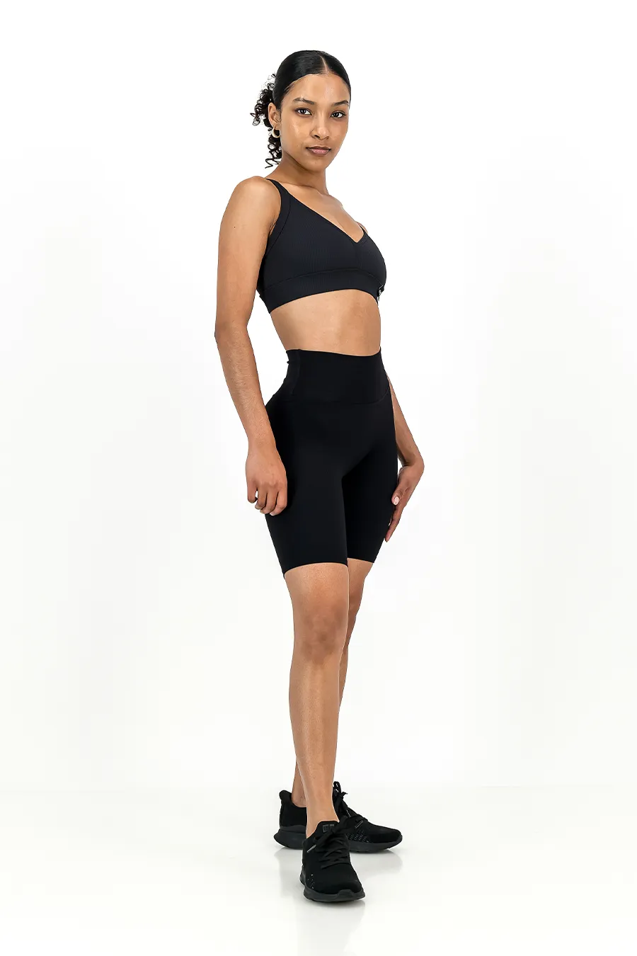 Rib Aspire Shorts | Onyx