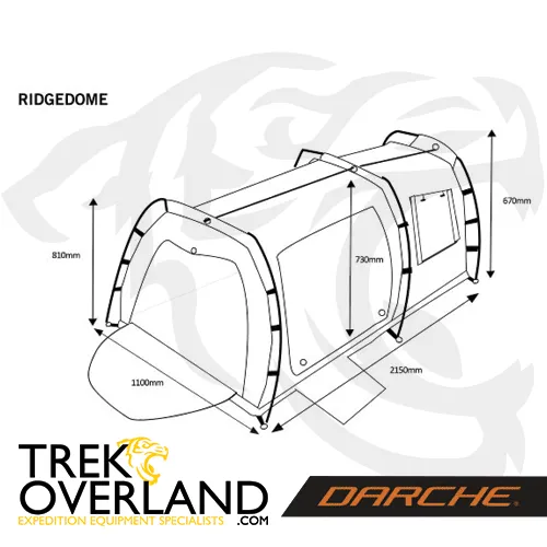 RidgeDome - MAX-TREME® Swag Tent - Darche - 050801213