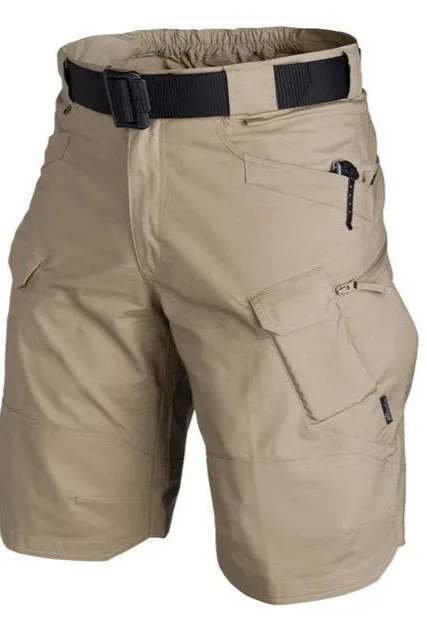 S-5XL Plus Size Mens Waterproof Tactical Hiking Camping Cargo Shorts